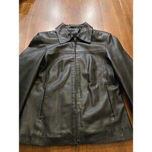 Prune Leather Jacket- Black - Small. Premium Leather. Argentina. Read